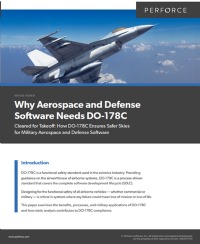 Why Aerospace and Defense Software Needs DO-178C