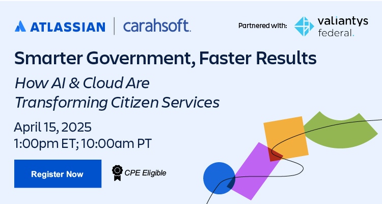 Smarter Government, Faster Results: How AI & Cloud Are Transforming Citizen Services Event Banner