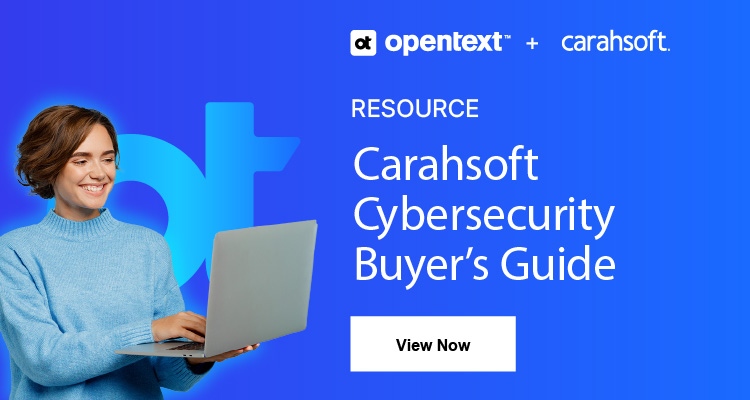 Carahsoft Cybersecurity Buyer's Guide