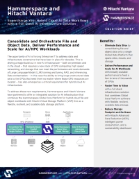 Hammerspace and Hitachi Vantara