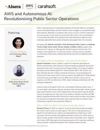 AWS and Autonomous AI: Revolutionizing Public Sector Operations