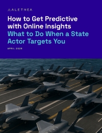 How to Get Predictive with Online Insights: What to Do When a State Actor Targets You