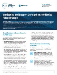 Monitoring and Support During the CrowdStrike Falcon Outage