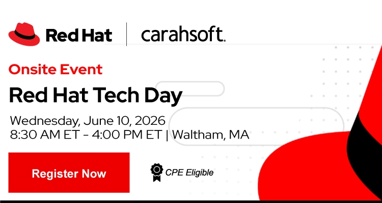 Red Hat Tech Day - Event Banner