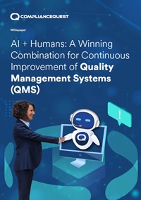 AI + Humans: A Winning Combination for Continuous Improvement of Quality Management Systems (QMS)