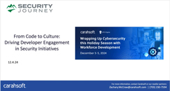 From Code to Culture: Driving Developer Engagement in Security Initiatives