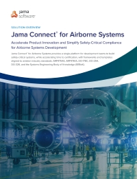 Jama Connect Airborne Systems Solution Overview