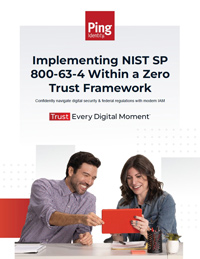 Implementing NIST SP 800-63-4 Within a Zero Trust Framework