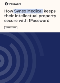 How Synex Medical keeps their intellectual property secure with 1Password