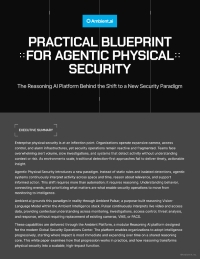 Practical Blueprint For Agentic Physical Security