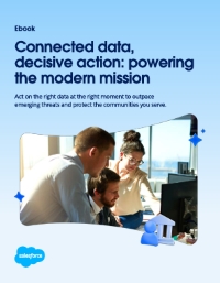 Connected data, decisive action: powering the modern mission