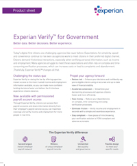 Experian Verify for Government