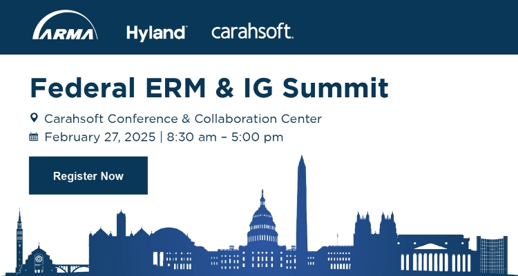 Federal ERM & IG Summit Event Banner