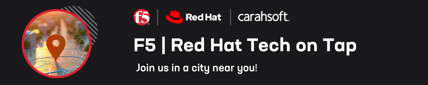 F5 | Red Hat Tech on Tap: Join us in a city near you!