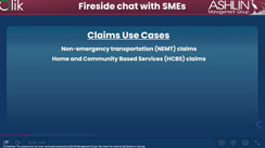 Transforming Healthcare Claims Oversight: Fireside Chat, Use Case #2