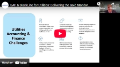 SAP & BlackLine for Utilities: Delivering the Gold Standard for Record-to-Report