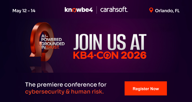 Join Us at KB4-CON 2026 Event Banner