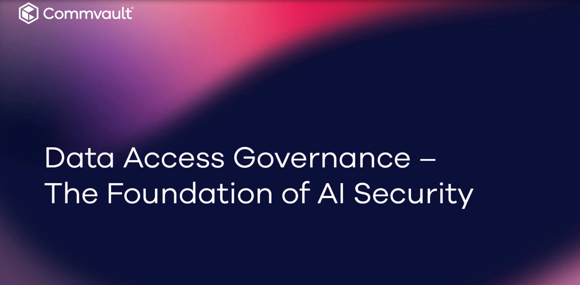Data Access Governance—the Foundation of AI Security