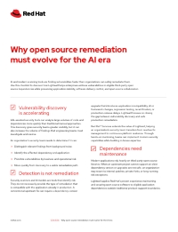 Why Open Source Remediation Must Evolve for the AI Era