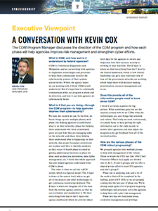 GCN Article: A Conversation with Kevin Cox