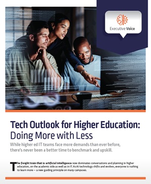 Tech Outlook for Higher Education: Doing More with Less