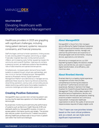 Elevating Healthcare with Digital Experience Management