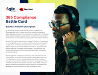 Red Hat and Agile Defense 365 Compliance Battle Card