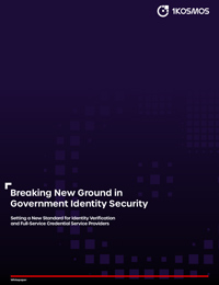 Breaking New Ground in Government Identity Security