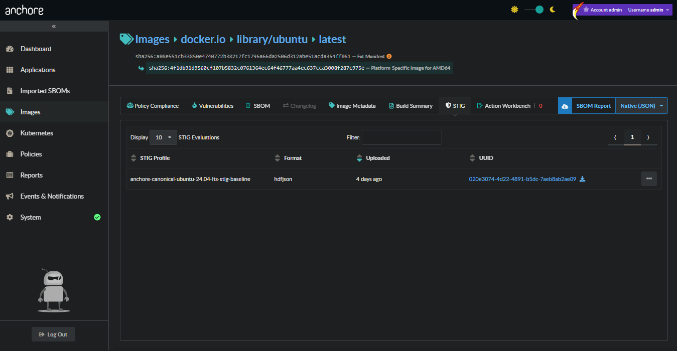 Anchore STIG for Container Images: Compliance Automation at Scale