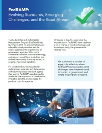 FedRAMP: Evolving Standards, Emerging Challenges and the Road Ahead
