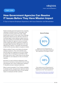 How Government Agencies Resolve IT Issues Before They Have Mission Impact