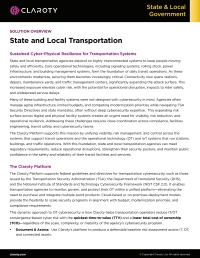 State and Location Transportation: Sustained Cyber-Physical Resilience for Transportation Systems