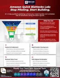 Amazon Quick BizHacks Lab: Stop Piloting. Start Building.