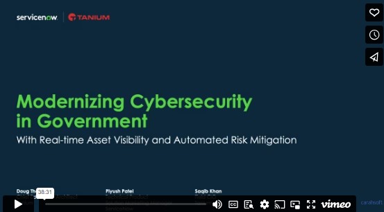 Modernizing Cybersecurity in Government with Real-time Visibility and Automated Risk Mitigation (SLED)