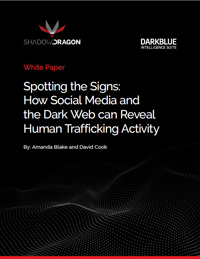 Spotting the Signs: How Social Media and the Dark Web Can Reveal Human Trafficking Activity