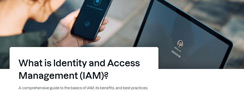 What is Identity and Access Management (IAM)?