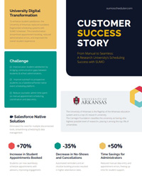 University of Arkansas Customer Success Story