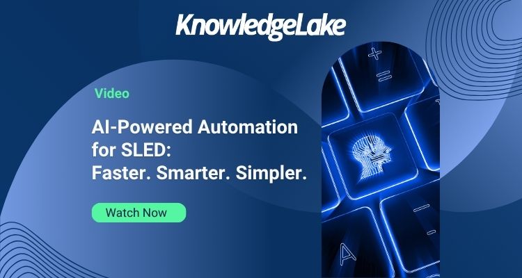 AI-Powered Automation for SLED: Faster. Smarter. Simpler.