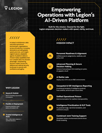 Empowering Operations with Legion's AI-Driven Platform