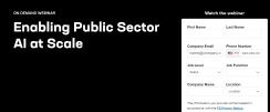 Enabling Public Sector AI at Scale