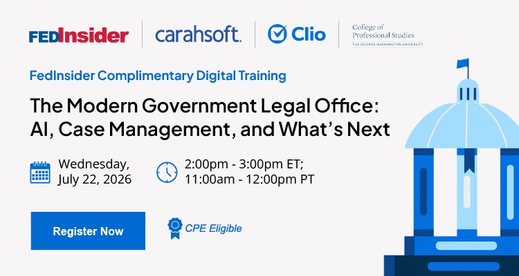 The Modern Government Legal Office: AI, Case Management, and What's Next | Event Banner