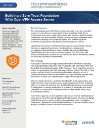 Building a Zero Trust Foundation With OpenVPN Access Server