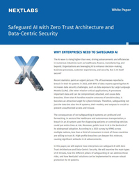 Safeguard AI with Zero Trust Architecture and Data-Centric Security