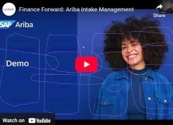 Finance Forward: Ariba Intake Management
