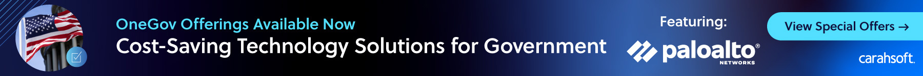 OneGov Offerings Available Now: Cost-Saving Technology Solutions for Government – Featuring Palo Alto Networks - View Special Offers
