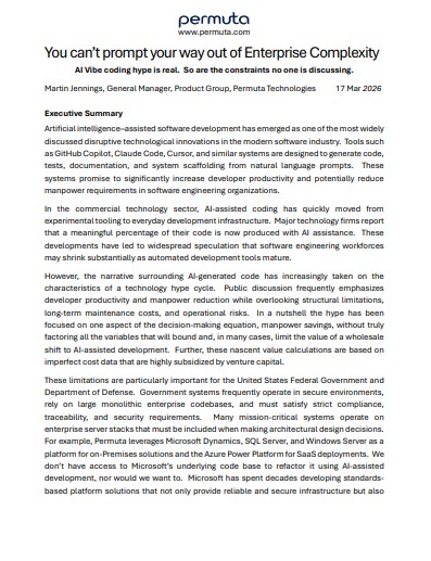 You Can't Prompt Your Way Out of Enterprise Complexity