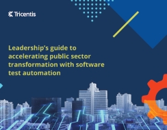 Leadership’s guide to accelerating public sector transformation with software test automation