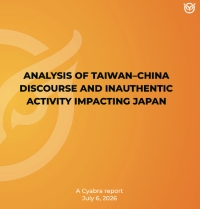Analysis of Taiwan–China Discourse and Inauthentic Activity Impacting Japan
