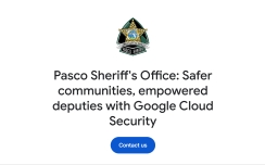 Pasco Sheriff's Office: Safer communities, empowered deputies with Google Cloud Security