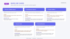 MARS Use Cases